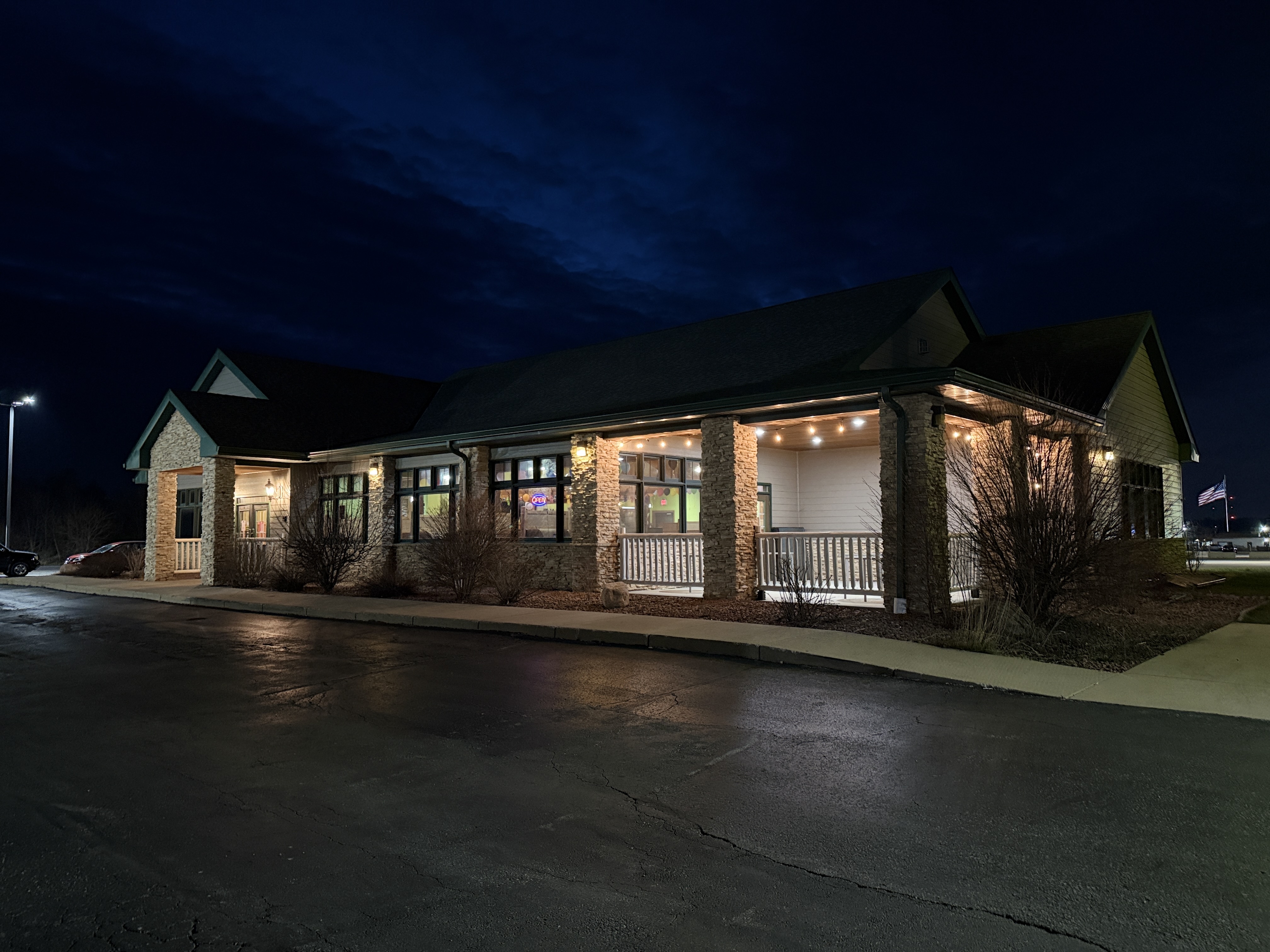 Interior of the Saffron Grill House restaurant